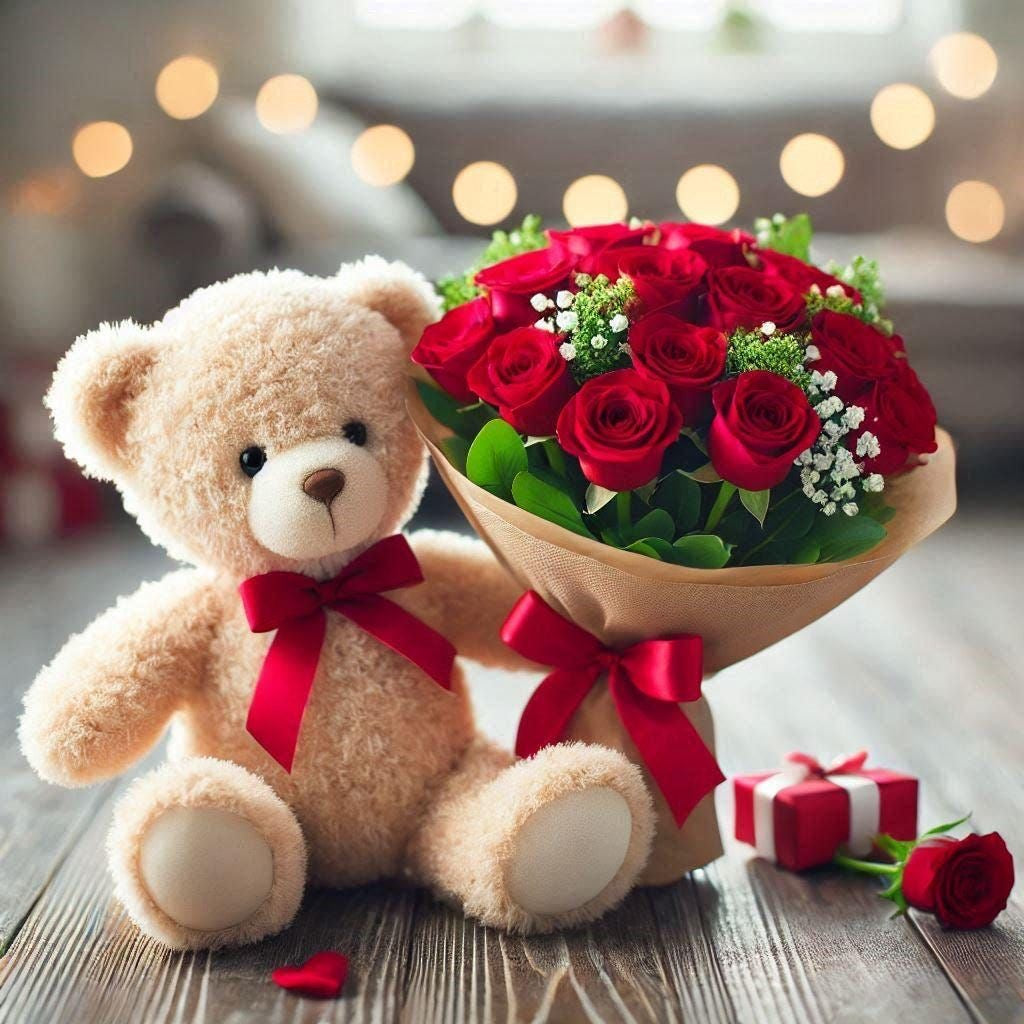Teddy Bear Gift Set (FGB604)