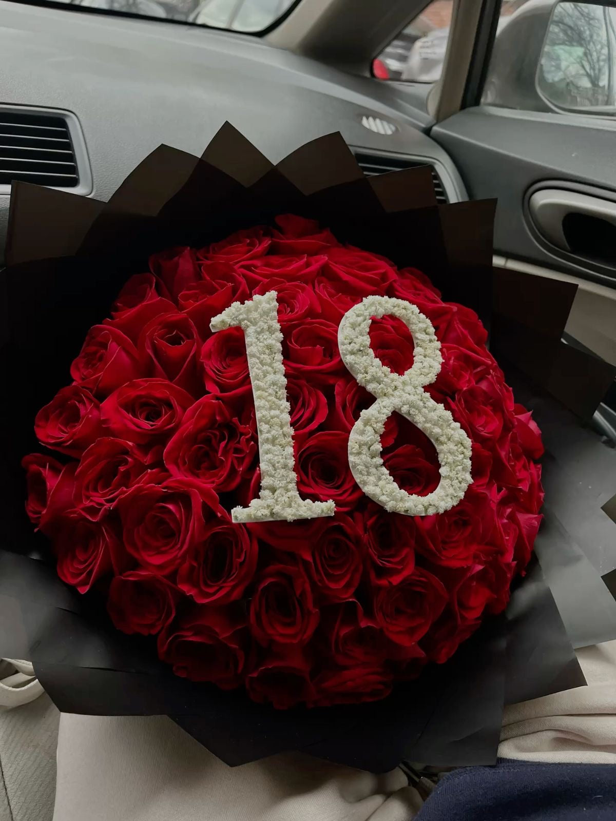 24 Premium Red Roses Bouquet (FGB628)