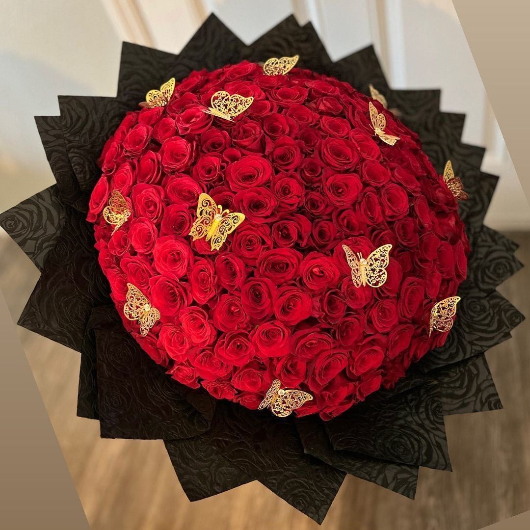 Eternal Passion: 100 Red Roses Bouquet (FGB636)